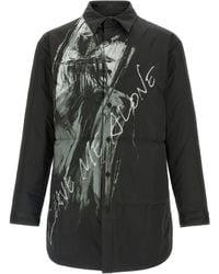 Yohji Yamamoto - Padded Overshirt - Lyst