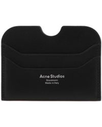 Acne Studios - Leather Credit Card Case - Lyst