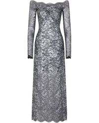 Rabanne - Long Lace Dress - Lyst