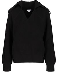 Bottega Veneta - Stretch Cotton Blend Polo Shirt - Lyst