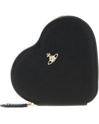 Vivienne Westwood - New Heart Borse A Tracolla Nero-Donna - Lyst