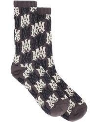 Amiri - Socks With Ma Pattern - Lyst