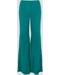 Alberta Ferretti - Viscose Fluid Pant - Lyst