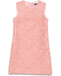 Dolce & Gabbana - Abito Midi A Fiori Jacquard - Lyst