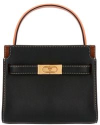 Tory Burch - Petite Double Lee Radziwill Borse A Mano Nero - Lyst