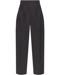 Givenchy - Pleated Wool Trousers - Lyst