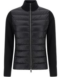 Moncler - Padded Cardigan - Lyst