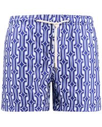 Peninsula - Recycled Nylon Swim Shorts With All-over Print - Lyst