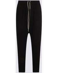 Rick Owens - Trousers Blacks And Greys-Uomo - Lyst