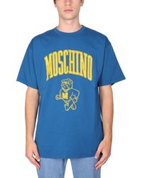 Moschino - T-shirt uomo altri materiali - Lyst