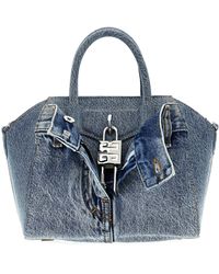 Givenchy - 'Antigona Lock' Mini Handbag - Lyst
