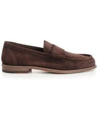 Corvari - Suede Moccasin Scarpe Basse - Lyst
