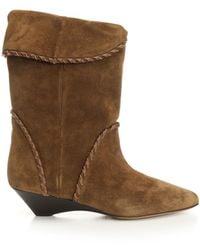 Isabel Marant - Edoa Suede Ankle Boots - Lyst