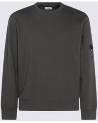 C.P. Company - Dark Cotton Sweatshirt - Lyst