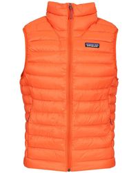 Patagonia - Sleeveless Drawstring Down Jacket - Lyst