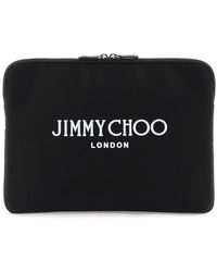 Jimmy Choo - Pouch Con Logo - Lyst
