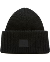 Acne Studios - Logo Wool Beanie - Lyst