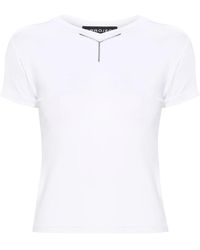 Y. Project - T-shirt con applicazione - Lyst