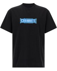 Carhartt - Electric Boogie T Shirt Nero-Uomo - Lyst