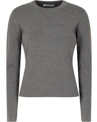 Max Mara - Ticino Long-Sleeved Fitted Top - Lyst