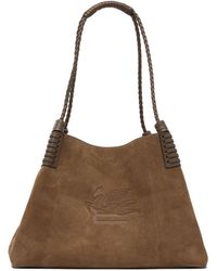 Etro - Borse A Spalla E Tracolla Marrone-Donna - Lyst
