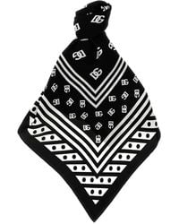 Dolce & Gabbana - Logo Scarf Scarves, Foulards - Lyst