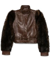Chloé - Leather Jacket - Lyst