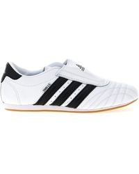adidas Originals - Taekwondo Sneakers Bianco/Nero-Donna - Lyst