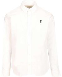 Ami Paris - Oxford Button-Down Shirt Shirts - Lyst