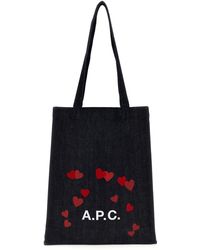 A.P.C. - Valentine's Day Capsule Lou Shopping Bag Tote Bag - Lyst