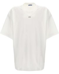 Off-White c/o Virgil Abloh - Off Stamp T Shirt Bianco - Lyst