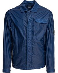 C.P. Company - Cs Ii Lens Giacche Blu-Uomo - Lyst