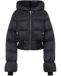 Rick Owens - Hooded Jacket-Donna - Lyst