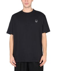 Fred Perry - Oversized Logo T-Shirt - Lyst
