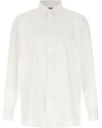 Saint Laurent - Cassandre Camicie Bianco-Uomo - Lyst