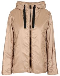 Max Mara - Padded Jacket With Hood Coats - Lyst