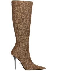 Versace - Allover Boots, Ankle Boots - Lyst
