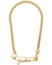 Jean Paul Gaultier - The Gaultier Safety Pin Gioielli Oro-Donna - Lyst