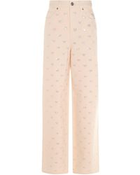 Self-Portrait - Jeans Light And Natural-Donna - Lyst