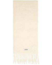 Jacquemus - Off Alpaca L Echarpe Carro Scarf-Donna - Lyst