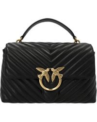 Pinko - Love Lady Puff Classic Borse A Mano Nero - Lyst