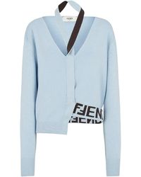 Fendi - Cardigan Sweater - Lyst