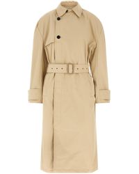 Entire studios - Classic Coats And Trench Coats Beige - Lyst