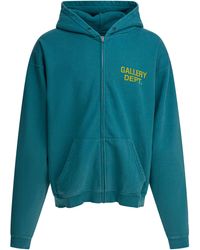 GALLERY DEPT. - 90's Full Zip Sweatshirts Verde-Uomo - Lyst