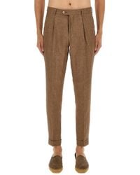 BOSS - "L-Peet-Pleat" Pants-Uomo - Lyst
