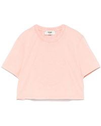 【関税＆送料込み】Fendi 3D Rome Cropped T-Shirt Clothing Fendi 3d roma cropped t-shirt | The Fashion Square