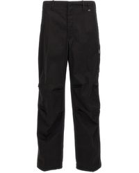 Fendi - Gabardine Trousers - Lyst