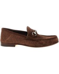 Gucci - Horsebit 1953 Mocassini Marrone-Uomo - Lyst