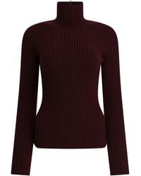 Max Mara - Wool And Cashmere Turtleneck Sweater - Lyst