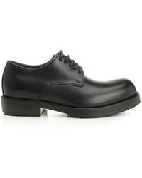 Dries Van Noten - Leather Derby Shoe Lace-Up Shoes - Lyst